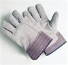 GLOVE  FULL LEATHER BACK;4-1 2  GAUNTLET CUFF - Latex, Supported